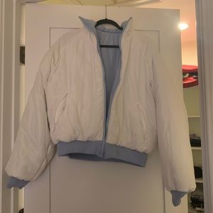 BRANDY MELVILLE REVERSIBLE BOMBER JACKET